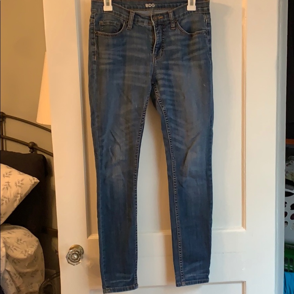 BDG mid-rise twig ankle jean
